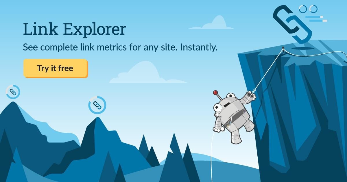 Moz Link Explorer